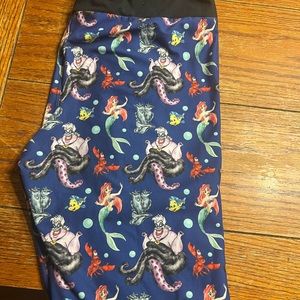 Disney leggings Ursula and Ariel